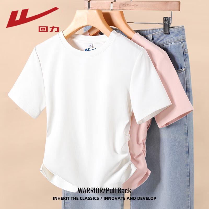 Warrior Women s Slim-Fit Pleated Short-Sleeve T-Shirt S