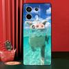 Cute Pink Pig For Xiaomi Redmi Note 13 14 Pro 12 11 9 10 9S 10S 11S 12S Redmi 14C 13C 10C 12C Phone Case