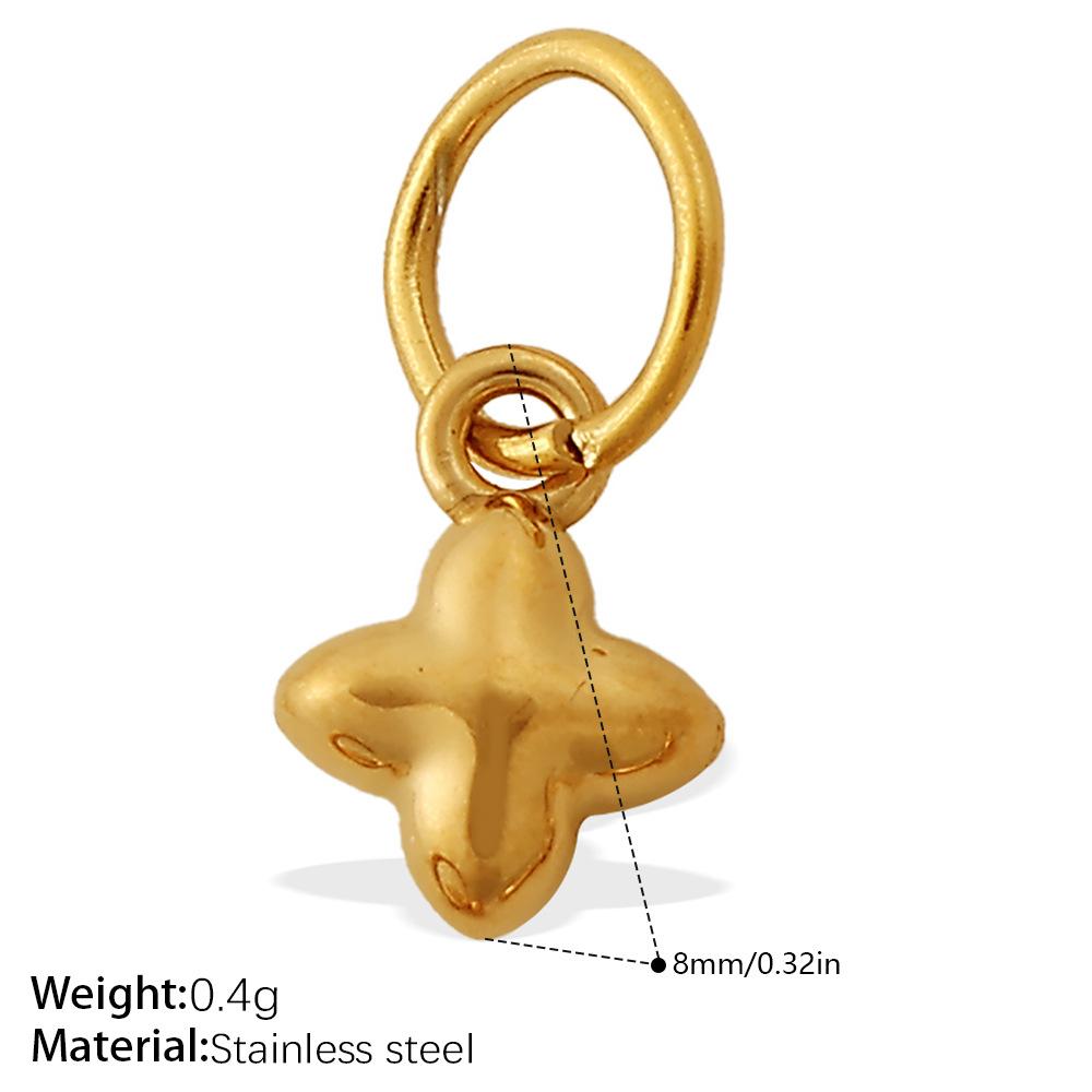 Yori 2Pcs Fashionable Retro Bohemian Style DIY Heart and Flower Pendant Accessories for Handmade Jewelry Making Design