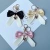 For Keychain Fashionable Women Butterfly Bow Tie Design Car Key Chain Pendant