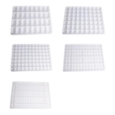 Set Of 6 Sturdy Plastic Incubation Egg Trays For Chicken Duck And Bird Eggs