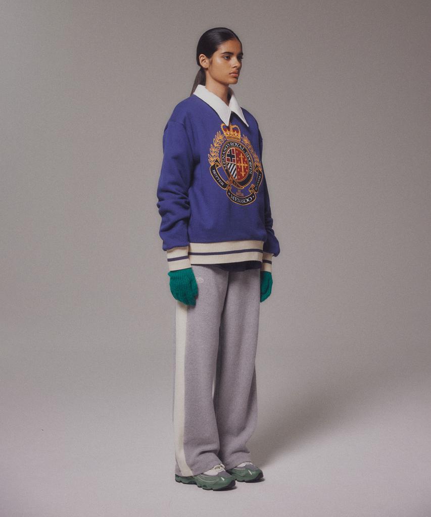 Minasu Menasoo Heritage Heavy Sweatshirt_Blue_Fleece-Lined Fabric
