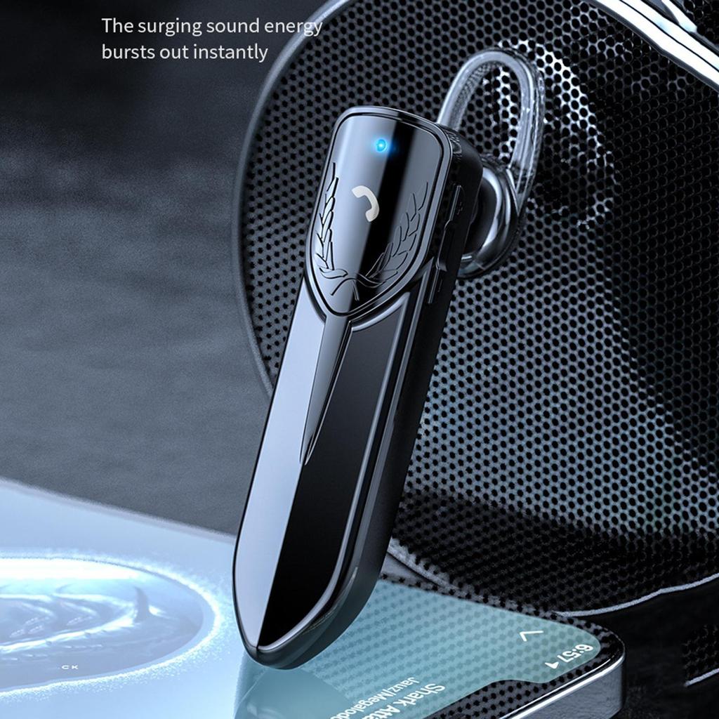 5.2 Headphones Style Earphone Voice Prompt Function for Business Cycling Driving Fitness Jogging