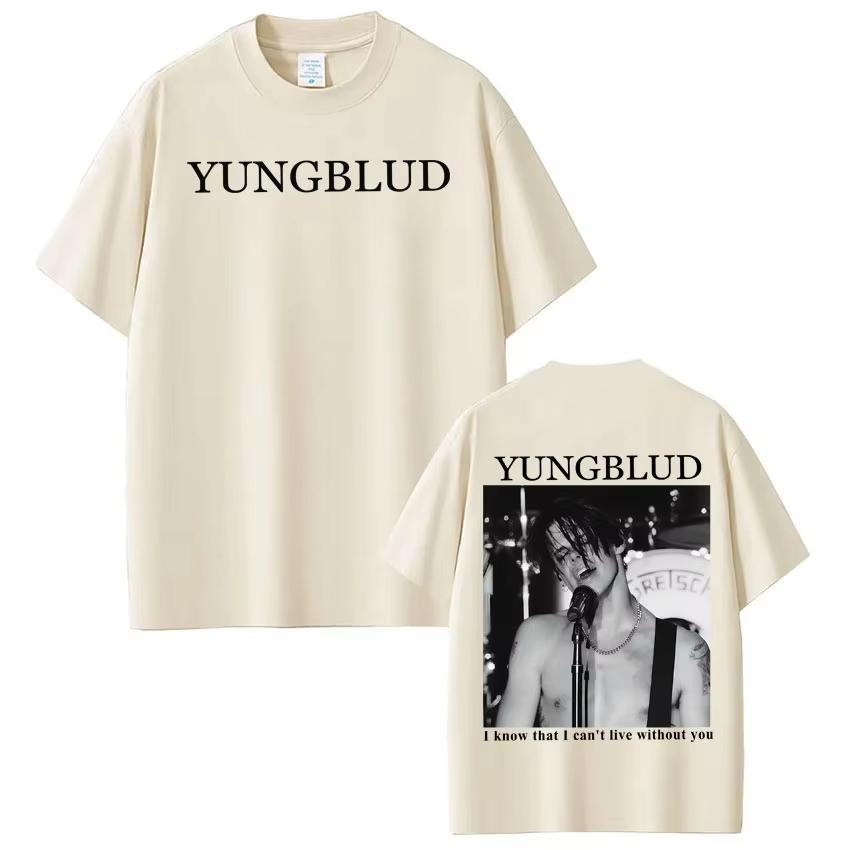 Yungblud IDOLS Album Tour 2026 Tees Men Women Casual Hip Hop Streetwear Short Sleeve Tshirts Pure Cotton Vintage Streetwear