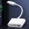 Various Port USB C Card Reader TF Slots Fast Speed Transmission Travel Friendly Build for Photographers Professionals
