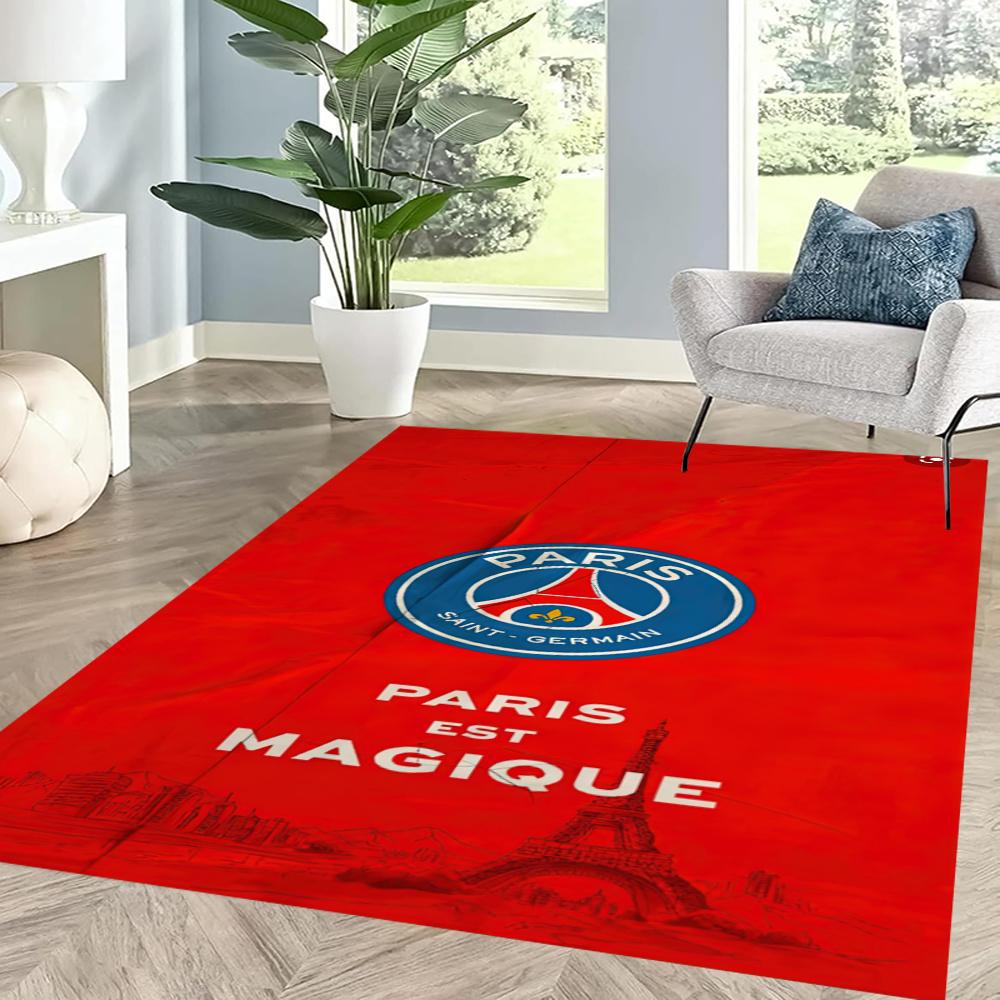 Paris Saint Germain Floor Rug Office Rug Design For Study Room Foyer Playrooms Outdoor Antislip Carpet Decorate Offices Perfect Gift For Womenmen