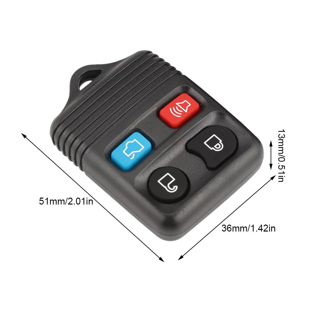 2Pcs 4Button Car Keyless Entry Remote Key Fob 315MHz Clicker for FORD Crown Victoria Escape Excursion Explorer Focus