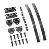 AXSPEED Black Hard Leaf Spring Suspension Stainless Steel Bar for D90 1/10 RC Crawler Car Truck Model Upgrade Parts