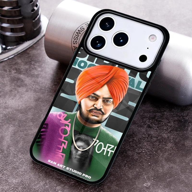 Sidhu Moosewala Phone Case For iPhone 17,16e,15,14,13,12,11,Mini,Pro,MAX soft Silicone Cover