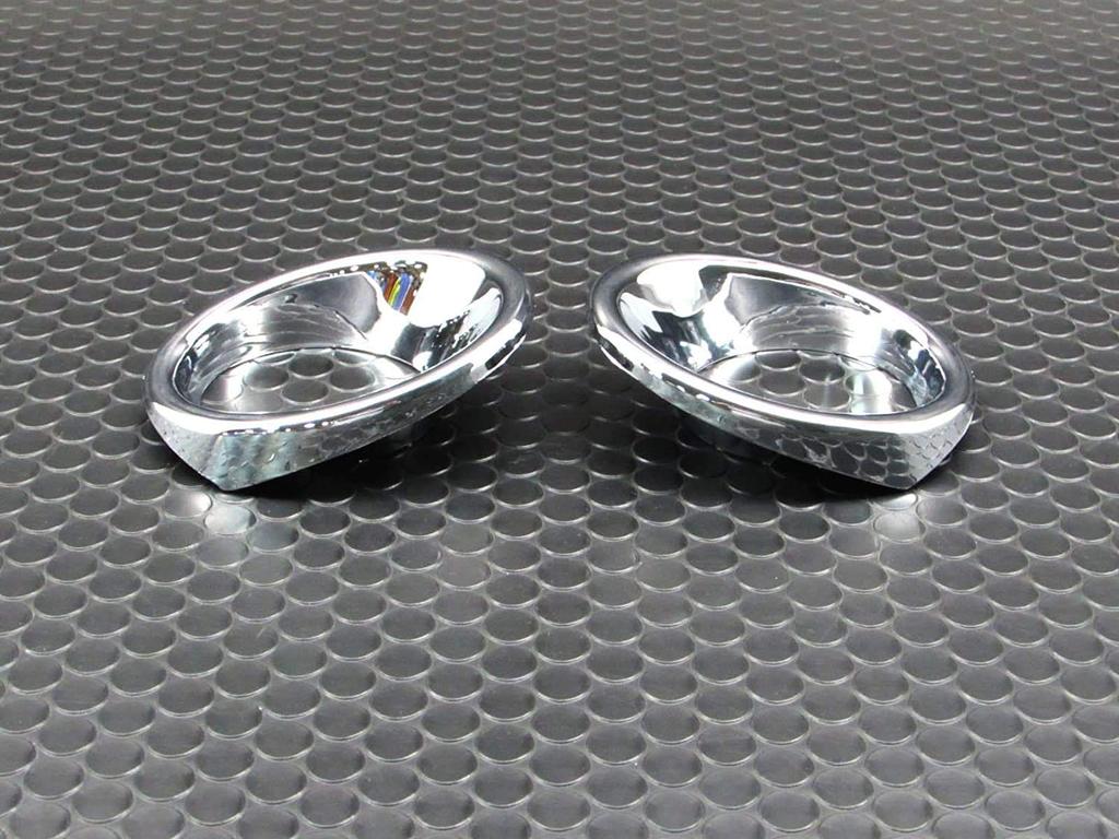 BRIGHTZ Chrome Fog Light Covers Type A for Voxy Voxye 80/85 (Pre-facelift) [FOG-COV-077] ZRR80G, ZRR85G, ZRR80W, ZRR85W, ZWR80G, ZRR, ZWR, ZRR80, R80,