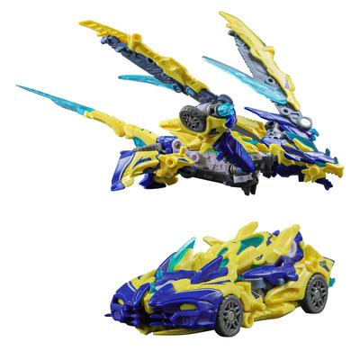BEASTBOX 52TOYS BEASTDRIVE BD-11 LAGARTO RELÁMPAGO - Juguete Transformable para Montar, Se Transforma de Mecha a Coche Deportivo, Acción Altamente Articulada