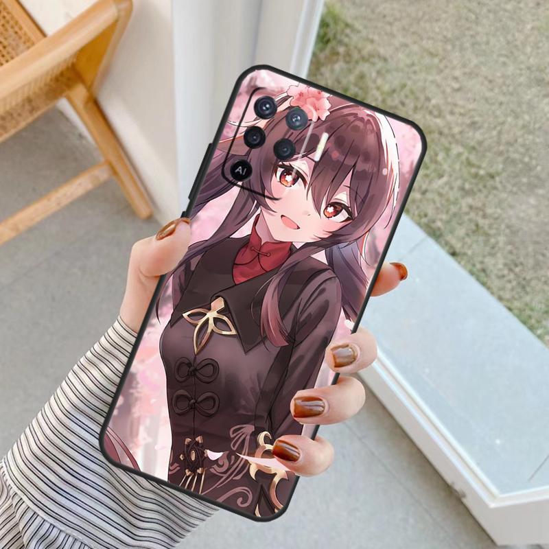 Hu Tao Genshin Impact Case For Oppo A18 A78 A98 A38 A58 A60 A80 A40 A96 A76 A16 A94 A74 A54 A15 A17 A57 A77 A5 Pro