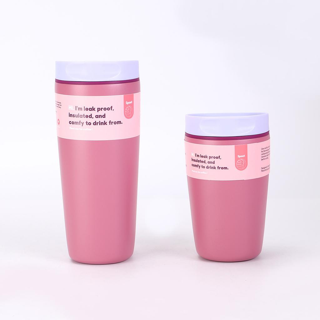 New large-capacity coffee cup outdoor portable accompanying water cup 304 stainless steel double-layer vacuum simple thermos cup