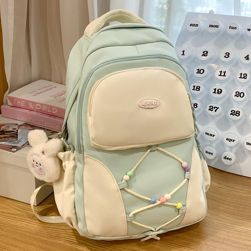 Children's Schoolbags for Primary School Students  Female College Students  Contrasting Color Backpacks
