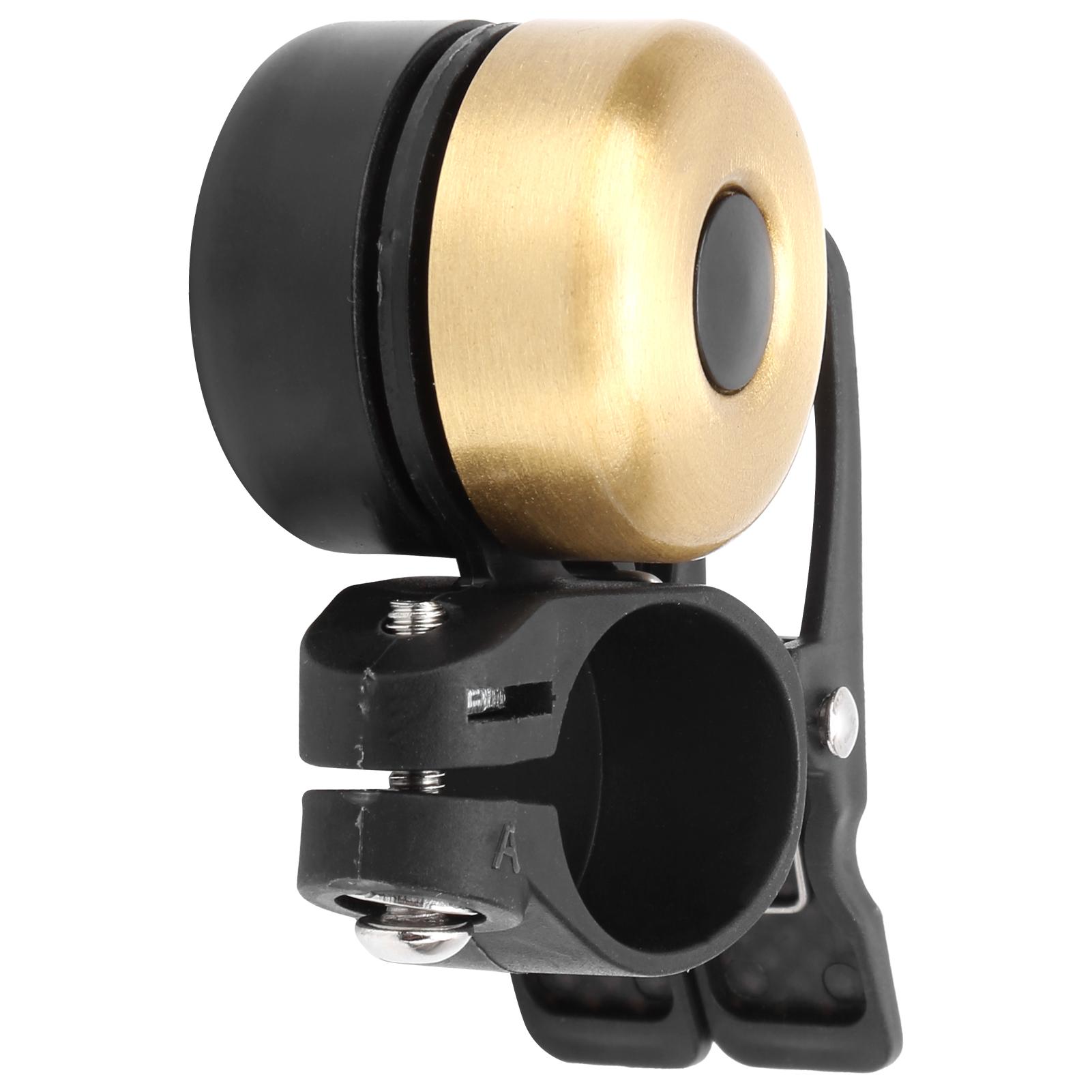 

Vintage Bicycle Double Bell Loudly Sound Mountain Bike Horn Knocking Cycling AccessoryBrushed Gold