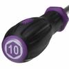 TONE Power Grip Box Driver (Deep Type) HPPGBD-10L Purple Width Across Flats 10mm