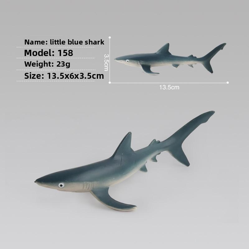Simulated Shark Turtle Clownfish Crab Killer Whale Marine Animal Model Ornament For Aquarium Enthusiasts And Collectors