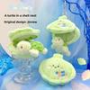 Ocean Family Shell Cozy Plush Keychain With Turtle Octopus Crab Designed In Shells For Kids And Collectors