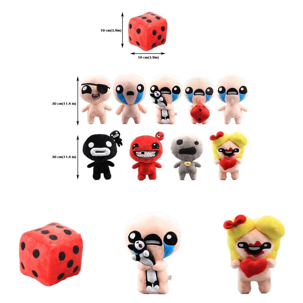 The Binding Of Isaac Plush Toy Soft And Cuddly Game Stuffed Doll Perfect For Kids And Fans