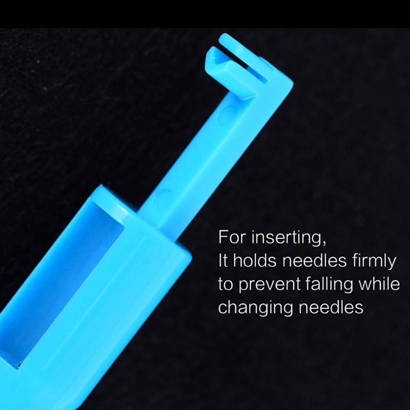 Sewing Machine Needle Threader Stitch Insertion Tool Automatic Threader Quick