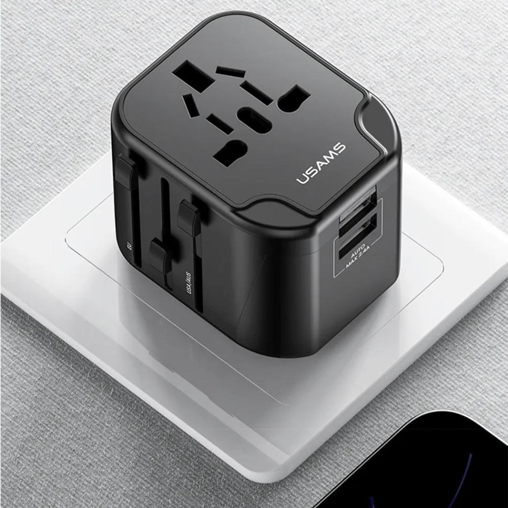 

США/Австралія/ЄС/Великобританія/ІТ/CN Plug Перехідний штекер 12W US AU EU UK Plug