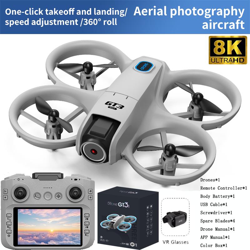 GT3 MAX Mini Drone 5G GPS Professional 8K HD Aerial Photography Remote Control Aircraft HD Dual Camera Quadcopter Boy Toys Gifts