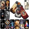 Cover for Huawei P30 P20 Mate 20 Lite Pro Y7 Y6P Y7A 2019 Nova 5T 3I Casing Silicone Phone Case God Jesus Judah Jehovah Cross