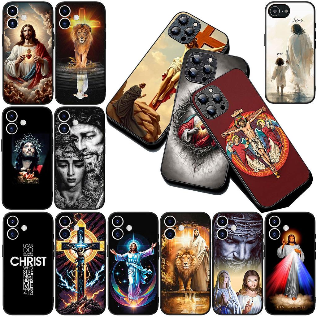 Cover for Samsung Galaxy S10 S8 S9 Plus A33 A34 A31 70 A71 A72 Note 20 9 8 S10E Casing Phone Case God Jesus Judah Jehovah Cross