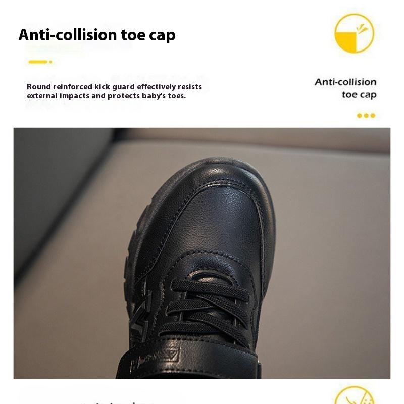 New Spring, Summer and Autumn Boys and Girls Casual Leather Comfortable Soft-soled Sports Shoes