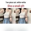 Trägerloses Camisole aus Eis-Seide: Gepolstert, Ohne Bügel, Dünner Stil für Schülerinnen - Perfekte Sommer-Unterwäsche oder Oberbekleidung