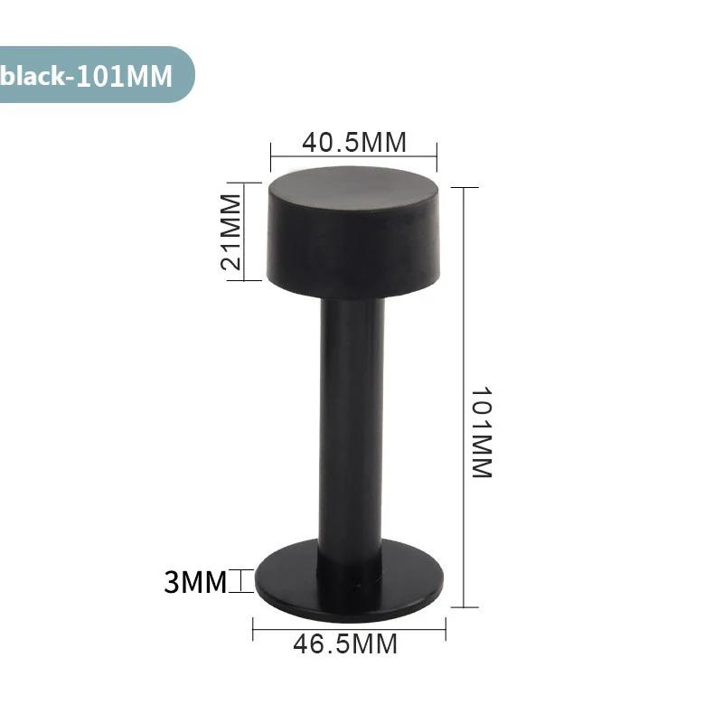 

Дверной упор из резины из нержавеющей стали, непробивной дверной держатель, дверной стопор, напольный настенный дверной упор без гвоздей, дверная фурнитура, аксессуар