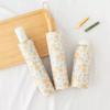 New Product, Fully Automatic Folding Umbrella, Dual-Purpose Sun and Rain Umbrella for Women, Yellow Floral Design, High Aesthetic Value, Ins-Style