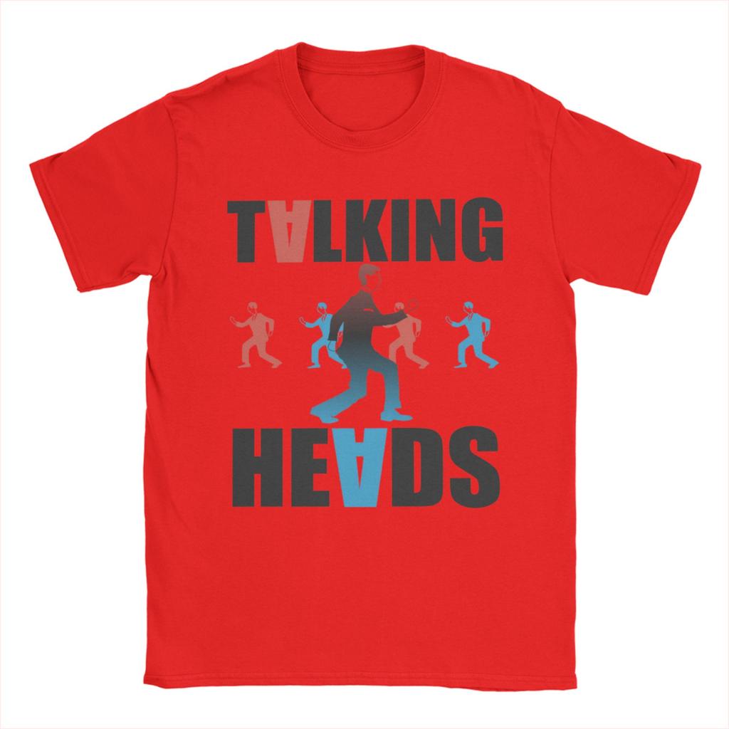 Talking Heads Once In a Lifetime T-Shirt Summer Cotton T Shirts For Man Trendy Cool Casual Tshirt Short Sleeve Classic Clothing