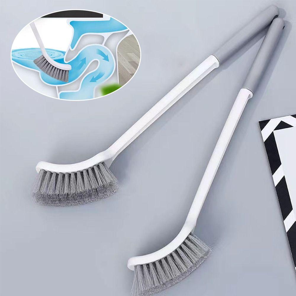 Long Handle Toilet Brush Soft Hair No Dead Corners Corner Gap Brush Wall-mounted Toilet Cleaning Brush