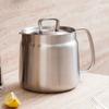 304 Stainless Steel Frying Net Tank with Strainer Basket Oil Storage Tank Grease Strainer Container for Kitchen Cooking Frying