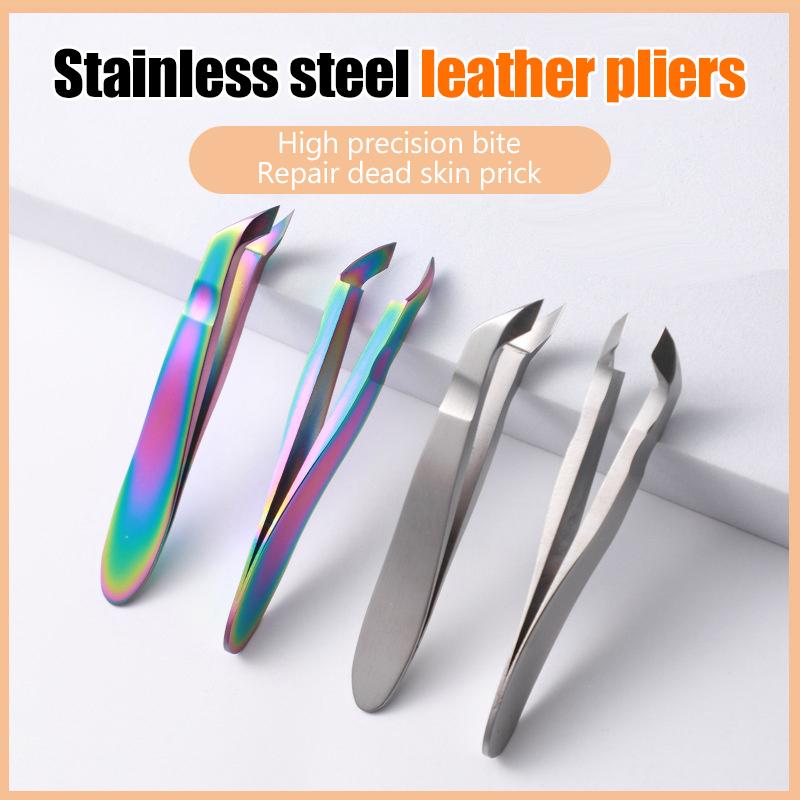 1 Pcs Small Nail Cuticle Scissors Tweezers Mini Clipper Cutter Trimmer For Finger And Toe Dead Skin Remove Pedicure Tools