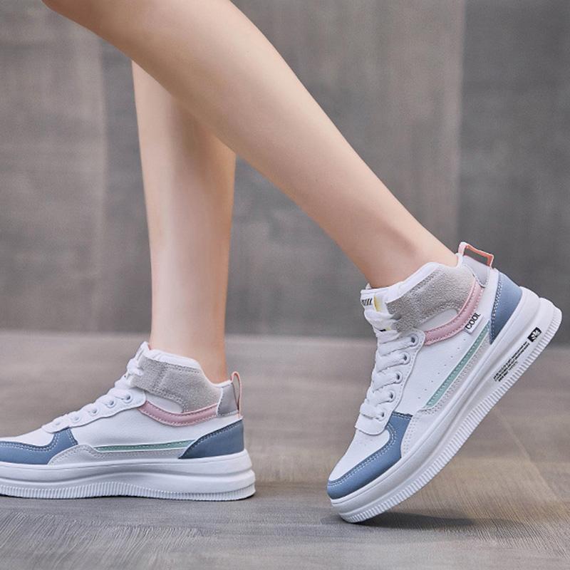 Dámské vysoké tenisky Módní trendové boty Tréninkové běžecké boty Basketbalové boty
