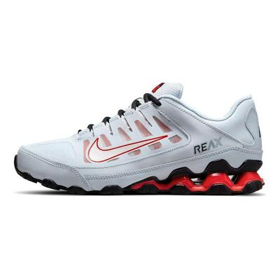 Reax 8 TR Mesh Pure Platinum Chile Red Herren Sneakers Weiß Schwarz Metallic-Silber 621716-027