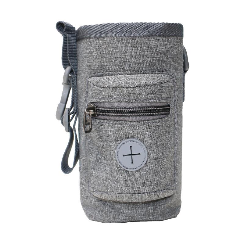 

Портативний мішечок для дресирування собак Сумка для дресирування собак Сумка з їжею Fanny Pack Тримач для ласощів Сумки для ласощів для собак сірий