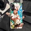 D-Dr Stone Anime Phone Case for Xiaomi Poco X7 X6 X5 X3 Pro X4 Nfc F7 Ultra F6 F5 F4 Gt M6 M5S M4 M3 Soft Silicone Cover X7 X6 X