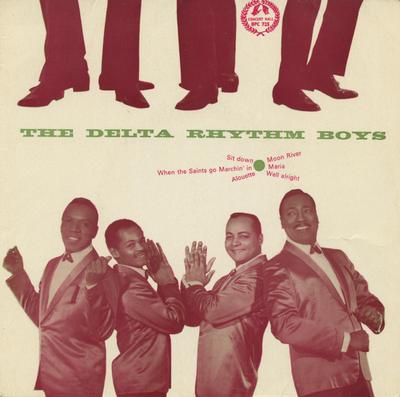 Disc 7 inch DELTA RHYTHM BOYS - The Delta Rhythm Boys BPC725 Concert Hall, P 1964 UK Jazz Second-hand