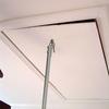 Loft Ladder Pull Hook Kit with Aluminum Spliced Rod and Stainless Steel Hook for Stable and Efficient Loft Use