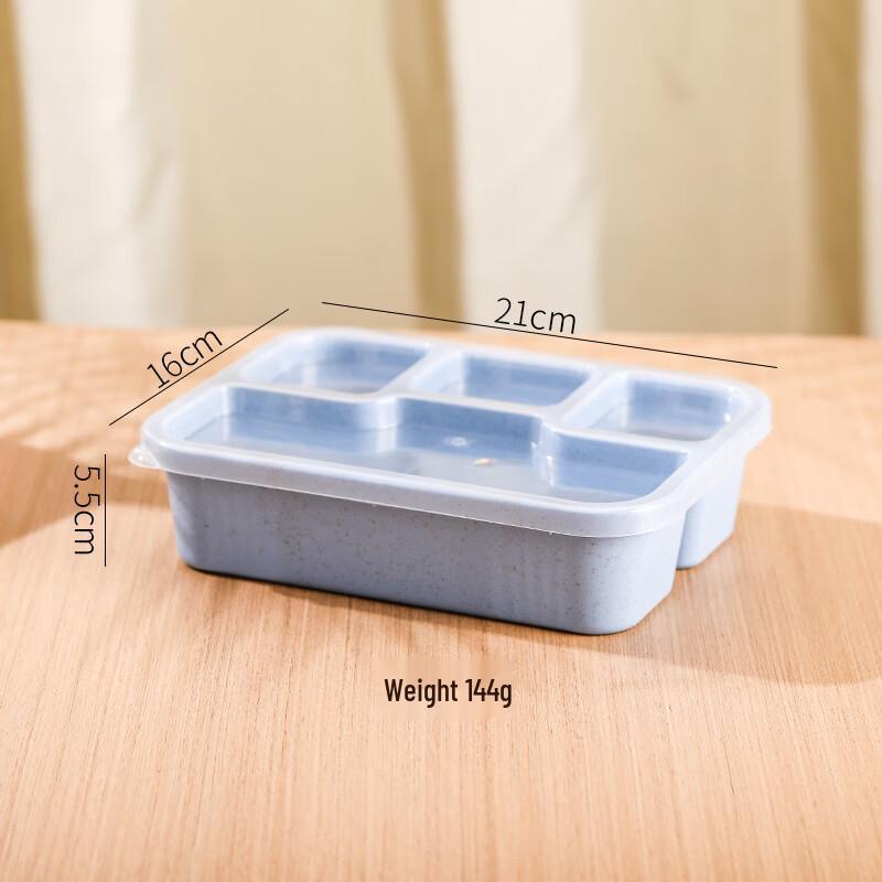 YUNLUAN Wheat Straw Partitioned Bento & Lunch Boxes