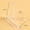 10pcs Mini Easel Stands Coin Display Holder for Displaying Picture Frame Collectibles Desktop Wedding Home Decorations