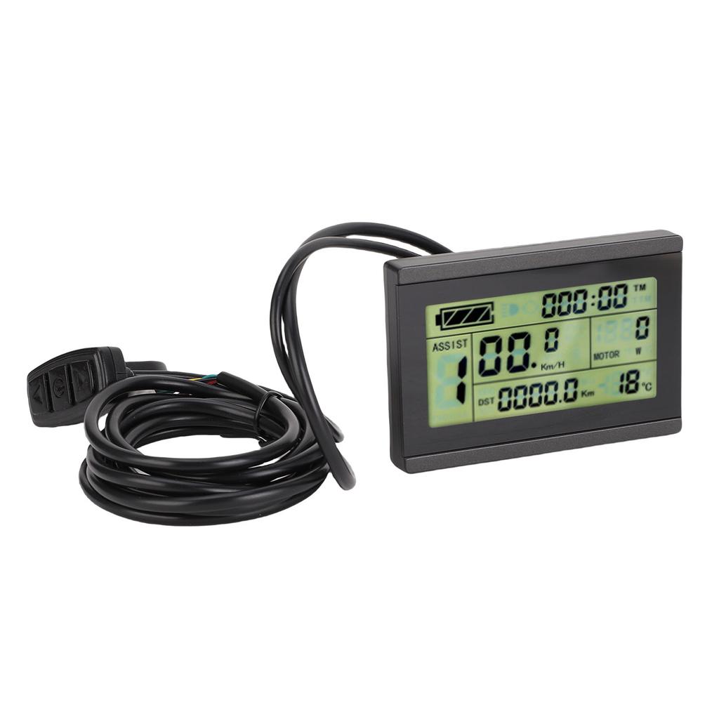 Mountain Bike Display Meter Color Screen Cycling Control Panel for Electric Bikes Scooters SM Connector