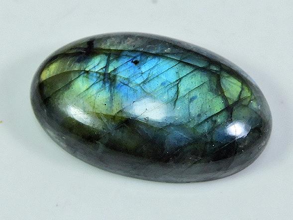 54 ct. Labradorit natural Multi Flash Cabochon oval Pietre pretioase libere 19X33X9MM GK-39
