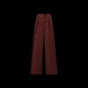 HECO Butterfly Embossed Wide-Leg Trousers