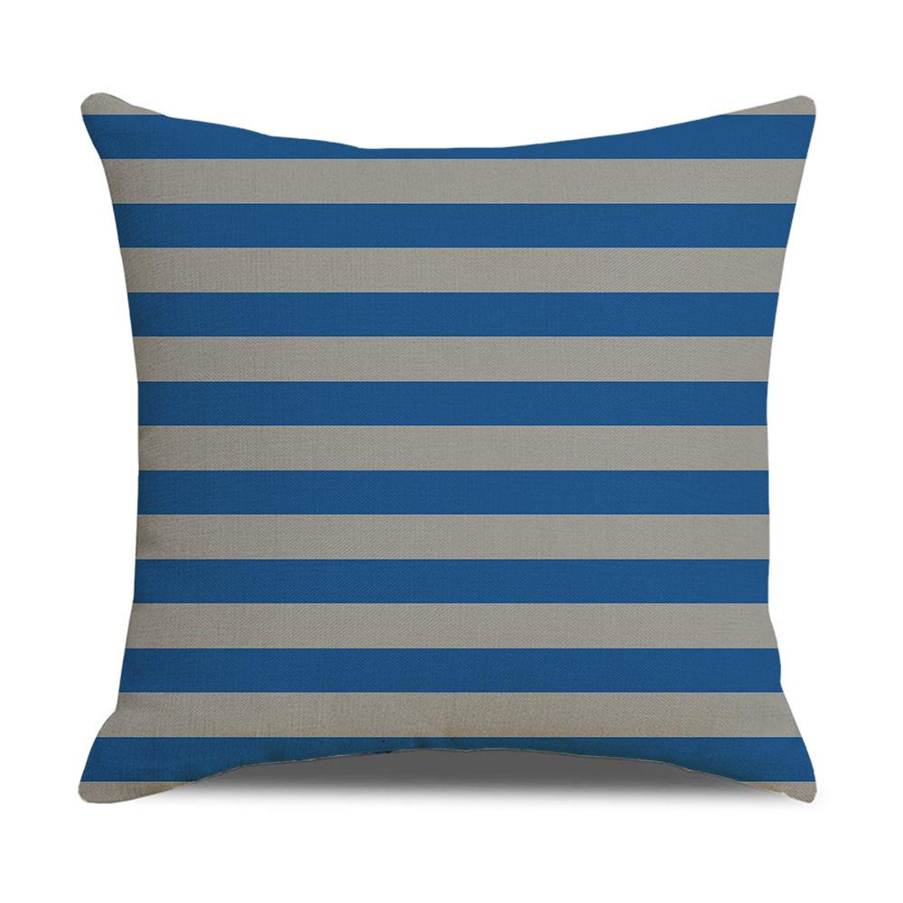 Nuova Copricuscino Decorativo Nordic Moderno Semplice in Lino Copricuscino per Divano con Motivo Geometrico