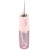Portable Dental Oral Irrigator Food Residues Removal High Pressure Pulse Teeth Cleaner Pink