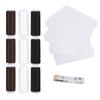 Empty Bobbin Transparent Plastic Spool Set Sewing Threads Embroidery Supplies Accessories